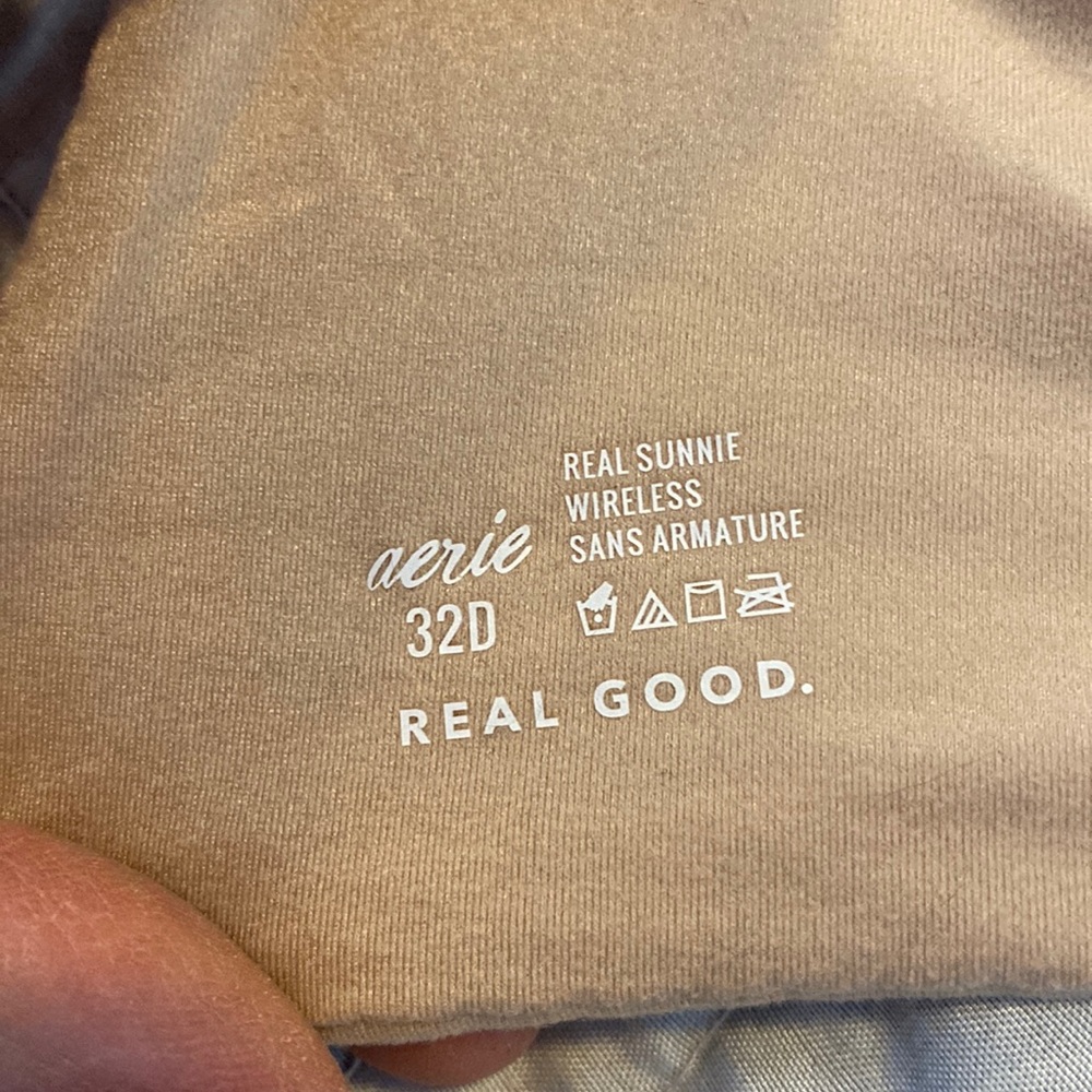 Aerie Real Sunnie Wireless Bra